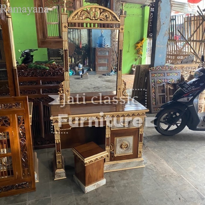 

Termurah (MEJA RIAS UKIR) tolet rahwana, kayu jati - Jadi, Kayu jati - Jadi, Kayu jati murah