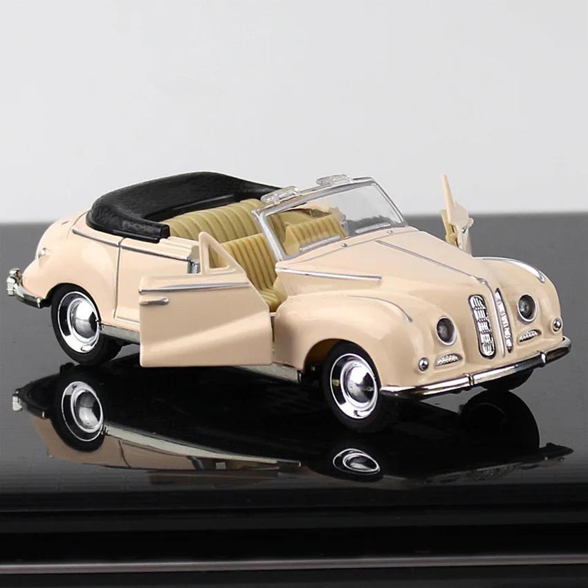 Diecast Mainan Miniatur Mobil Mobilan 1:32 Classic Vintage Retro Mobil Klasik Miniatur Bahan Besi