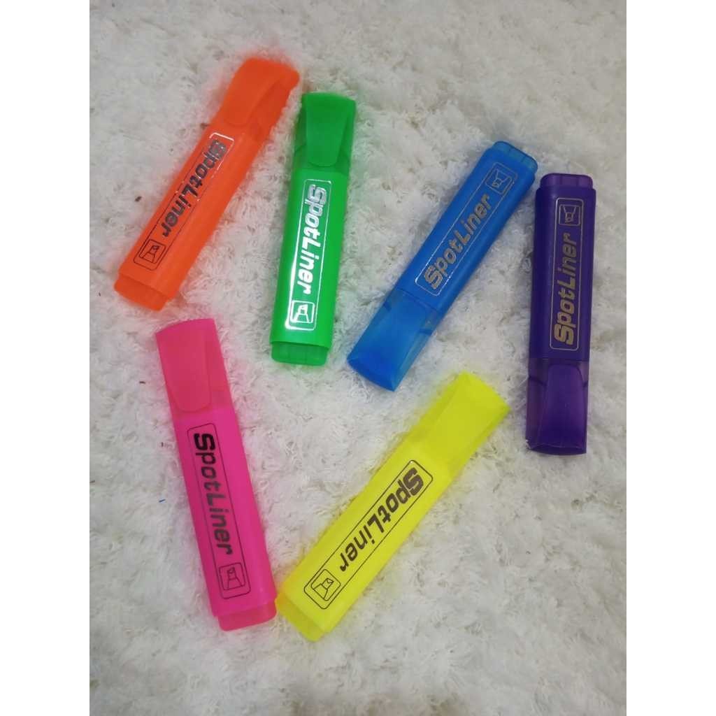 

GROSIROK 6pcs Stabilo Sportliner Warna Warni 1 Set Isi 6 Pcs Highlighter