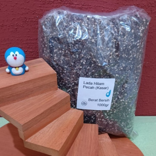 

1Kg Crushed Black Pepper/ Lada Hitam Kasar