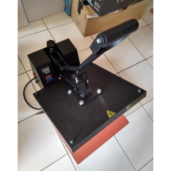 Mesin Hot Press Sablon Dtf Dtg Manual Heat Press Hotpress Heatpress