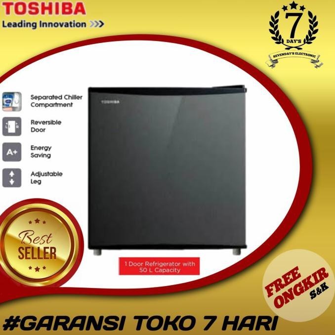 Kulkas mini Toshiba GRRD65CC GR-RD65CC Lemari es mini Toshiba 100% ORI