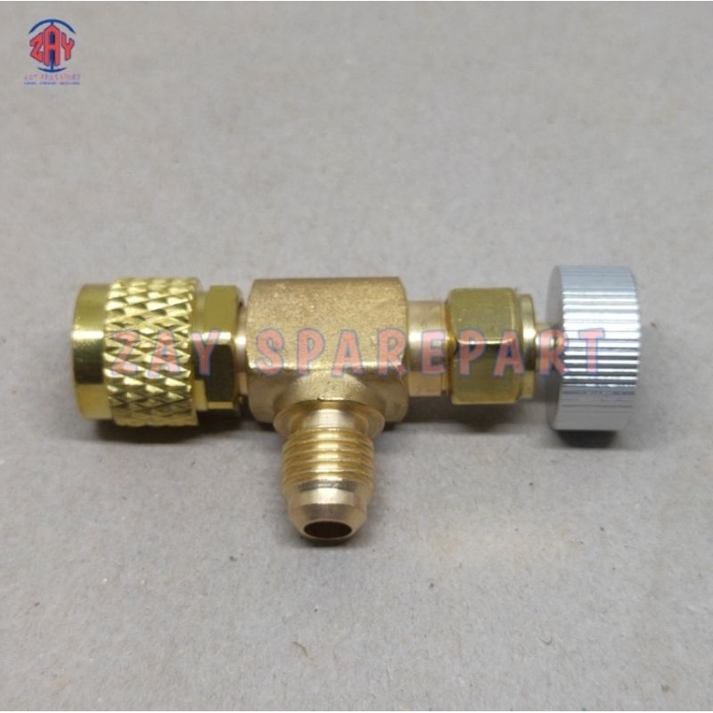 Adaptor Kran Freon R22 dan R32/R410