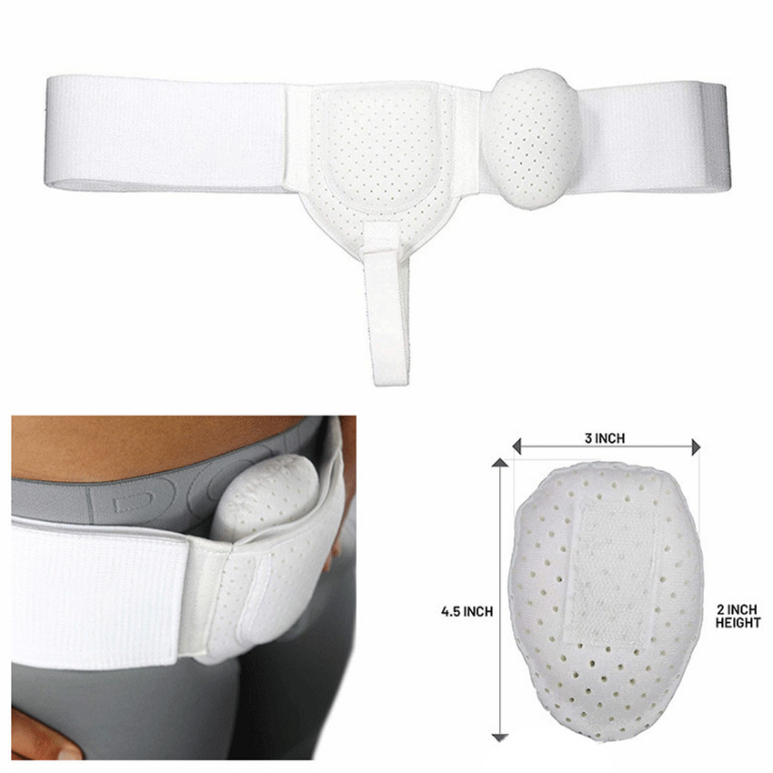 Sabuk Hernia Pria Dewasa Sabuk Penopang Hernia Olahraga Terapi Hernia Belt Sabuk Penyangga Hernia