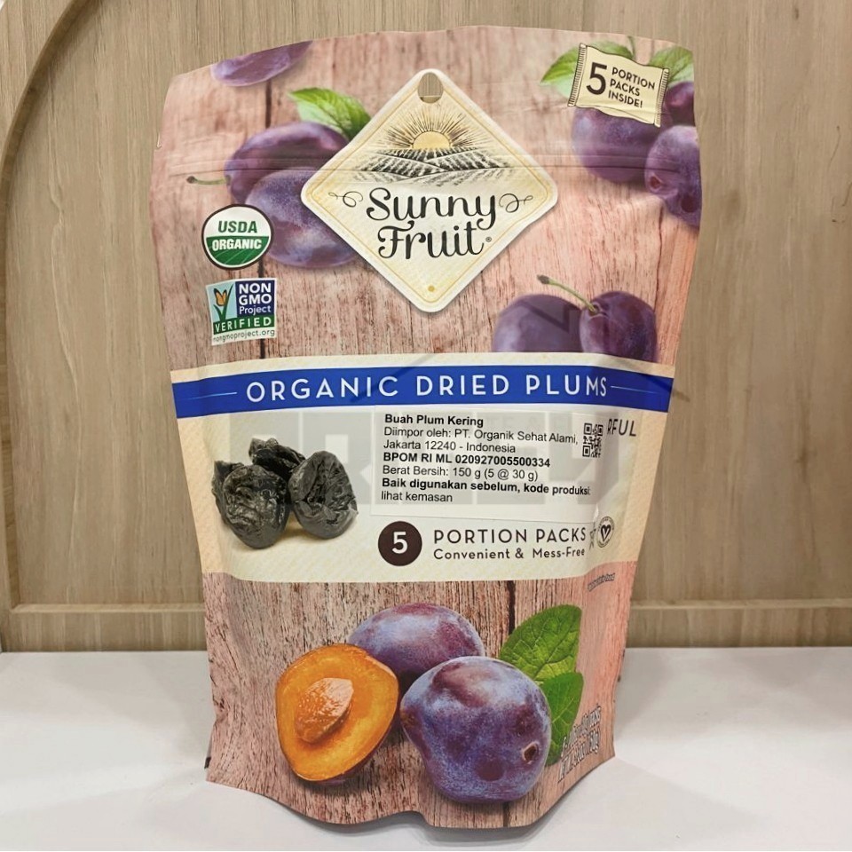 

Sunny Fruit Organic Dried Plums Buah Organik Kering