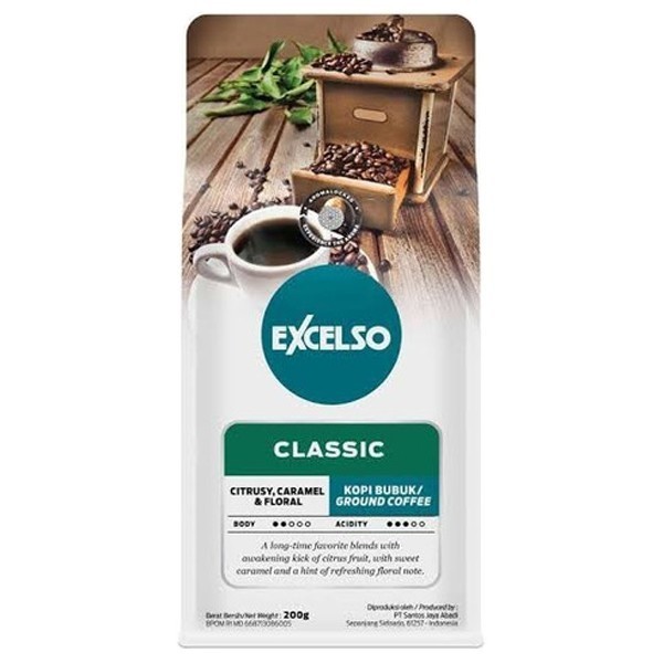 

[Coffee New] Excelso Kopi Classic Bubuk 200 g