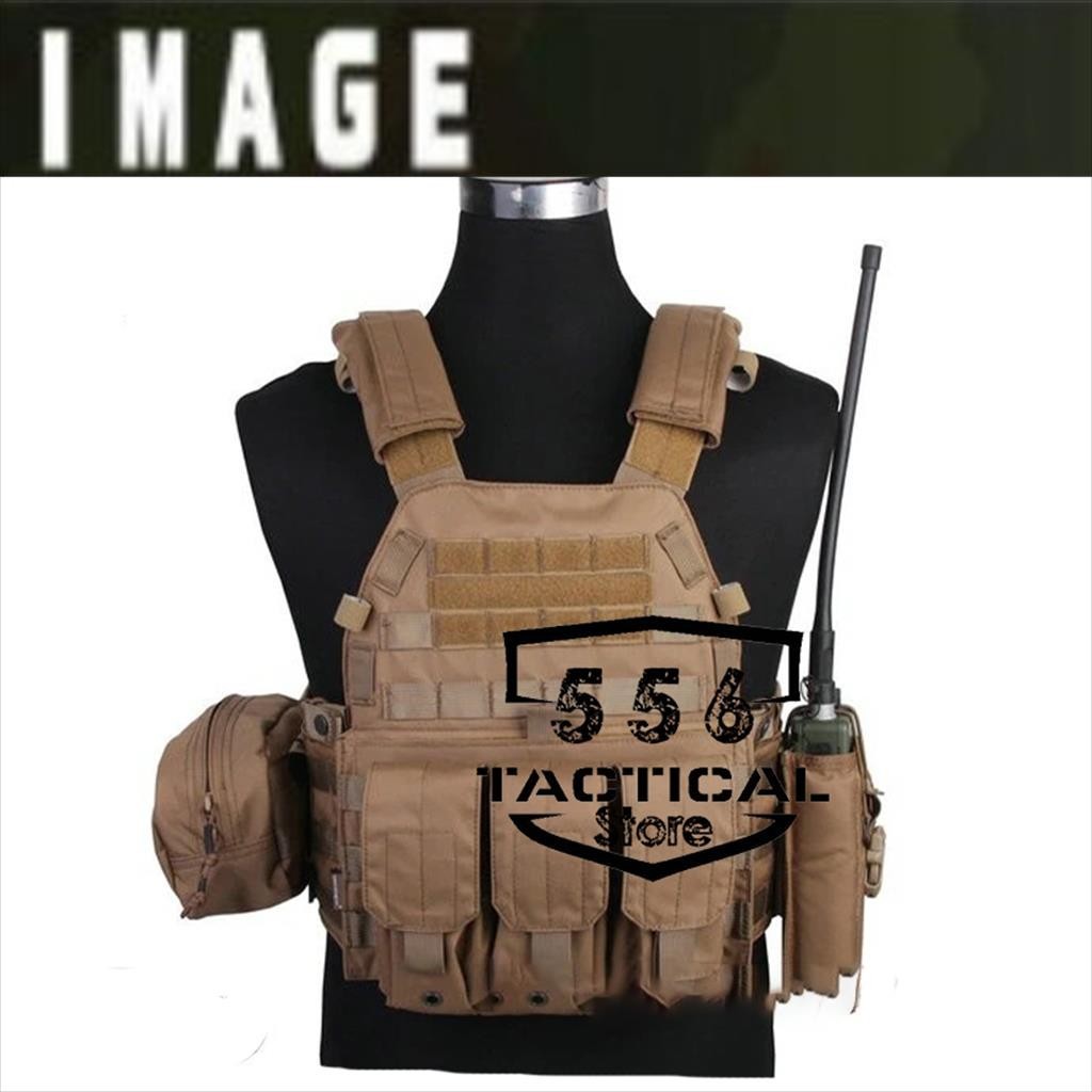 Rompi Tactical Molle Emerson lbt with pouch EM 7440