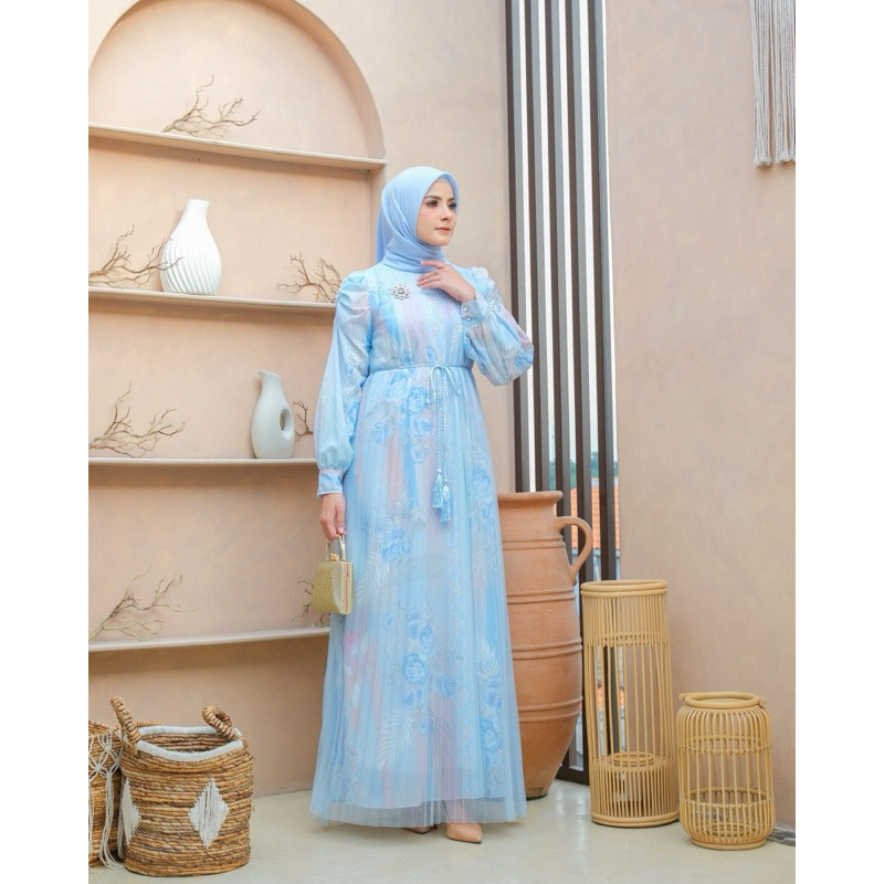 NEW ARRIVAL GAMIS MEWAH RIHANA  - BAJU KONDANGAN - DRESS TERBARU - GAMIS LEBARAN - GAMIS WANITA KOND