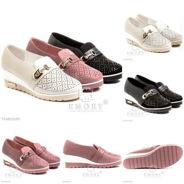 SEPATU WEDGES WANITA EMORY JANVERA ORIGINAL
