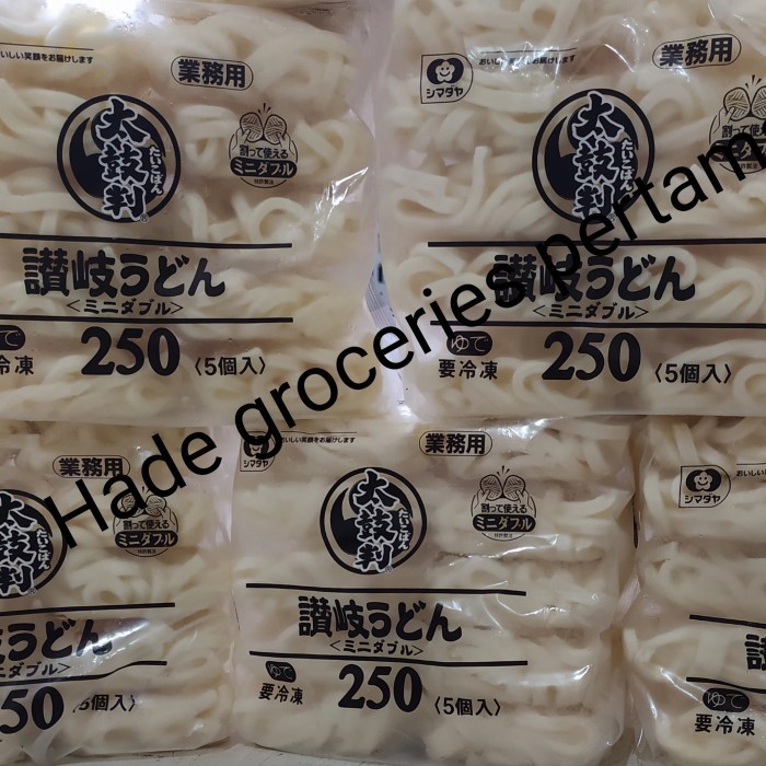 

Shimadaya sanuki taikoban Udon 1,25kg Prozen Udon