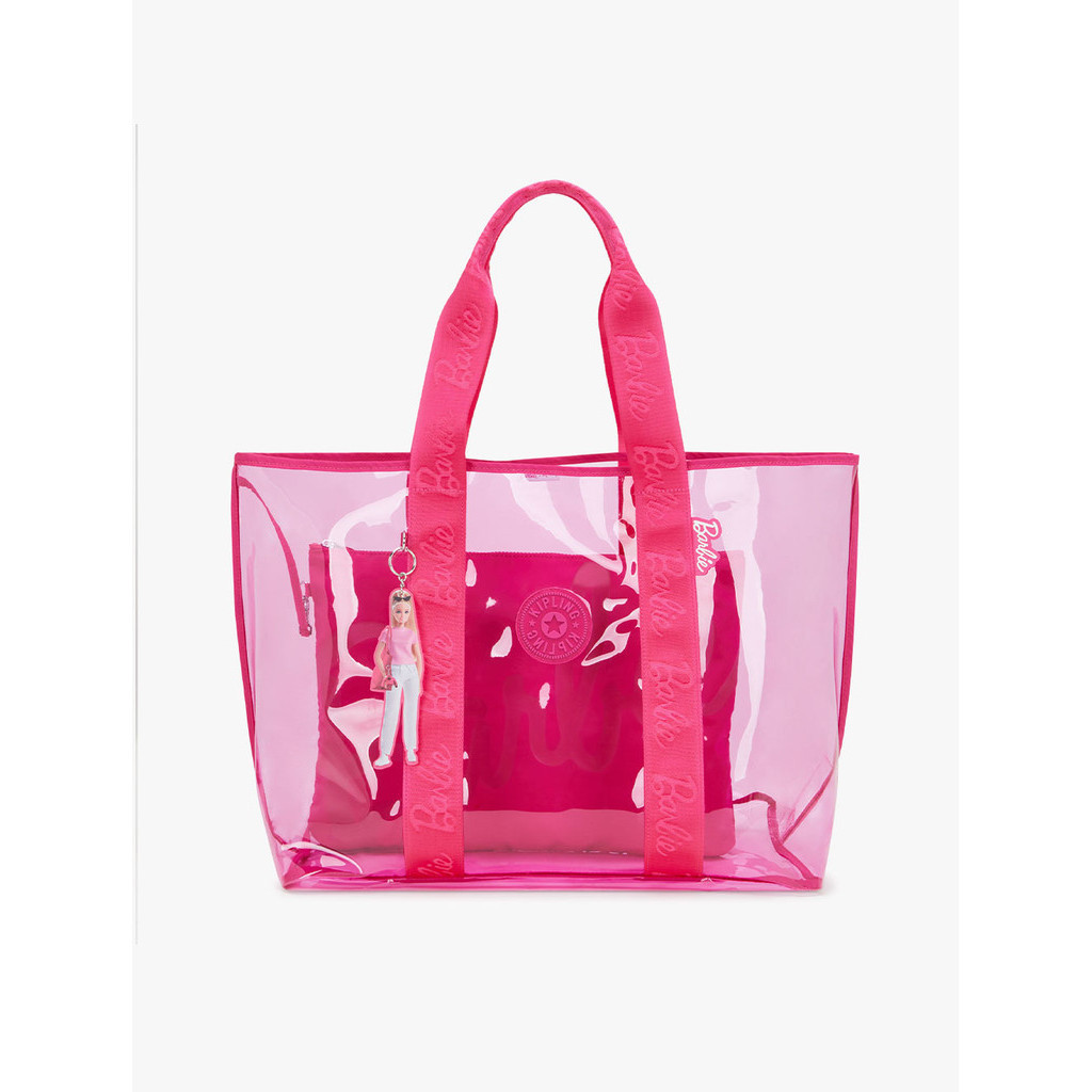 Barbie x Kipling - Tote Bag - JACEY XL Power P Transpa