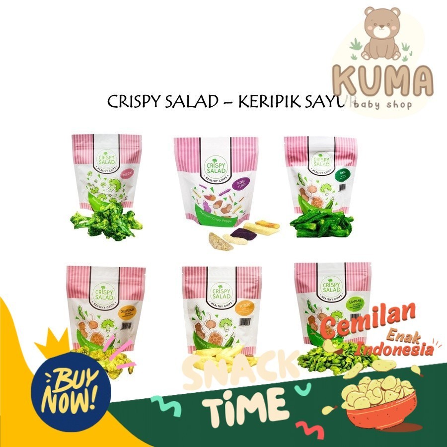 

PROMO SPESIAL Crispy Salad Snack Sehat