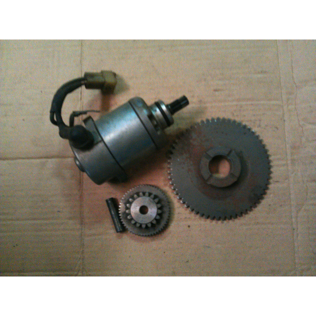 Set Dinamo Stater Honda  Supra X 125 lama . Karisma . dan Kirana