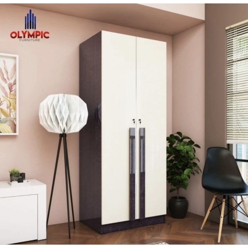 Lemari Pakaian Lemari Baju Olympic WRD BRAUN