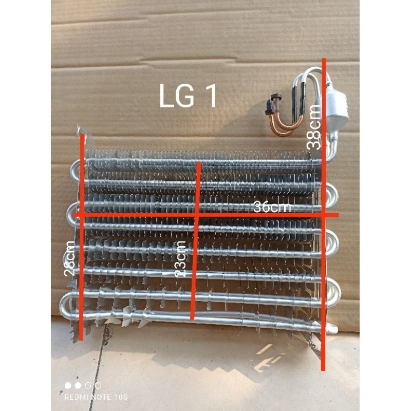 SUKU CADANG KULKAS Evaporator kulkas LG 2 pintu