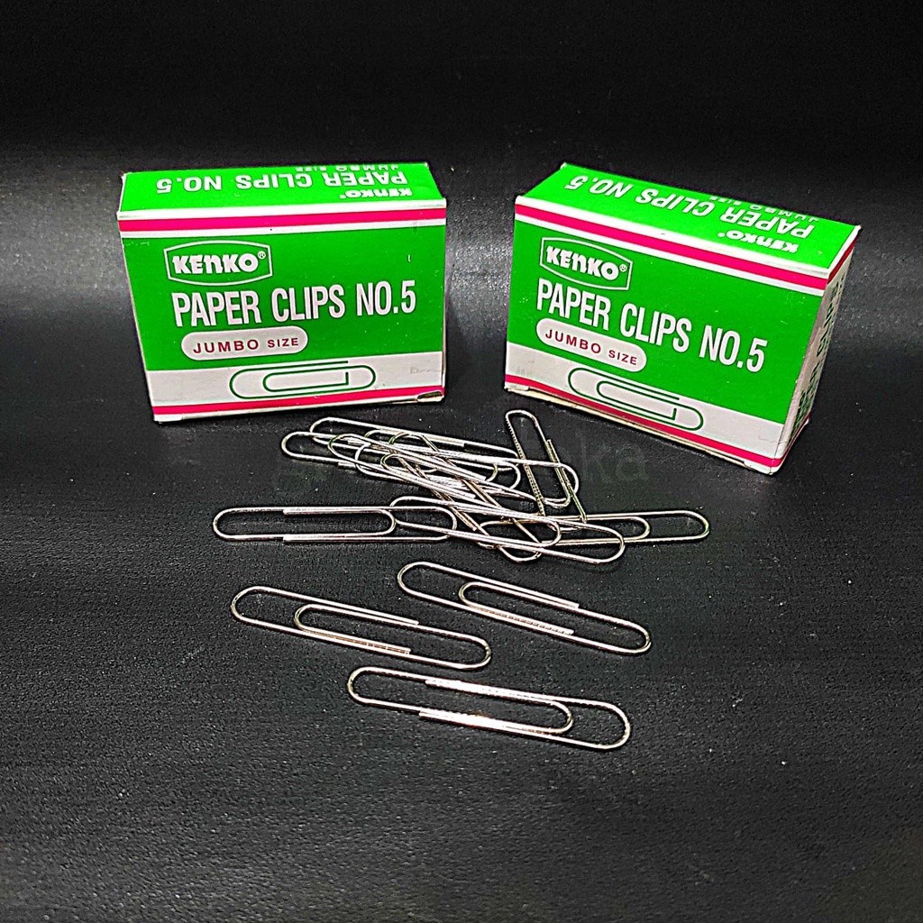 

CLIP KERTAS, PAPER CLIP, TRIGONAL CLIP JUMBO NO. 5 KENKO