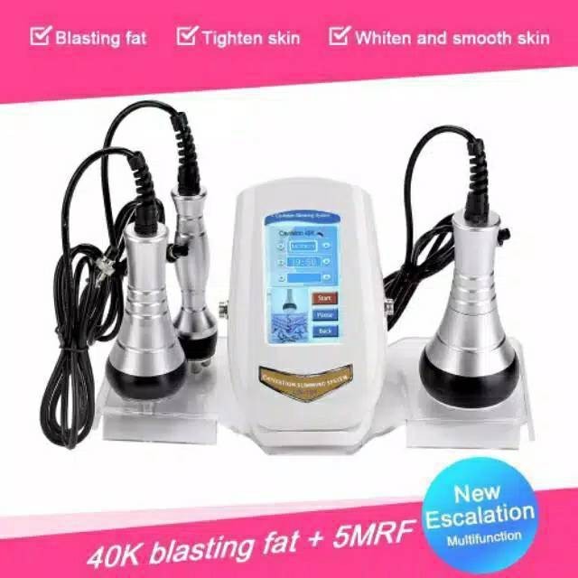 PROMO rf polar 40k cavitation burn fat bakar lemak Ultrasonic Mini rf tripolar ultrasound radio freq