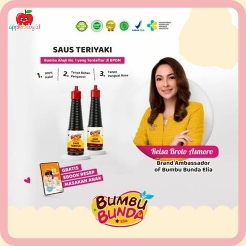 

Bumbu Bunda Elia Saus Teriyaki Non MSG Saus Tiram Bumbu MPASI Masakan Bayi