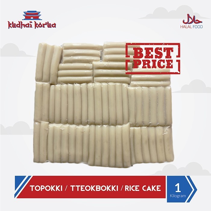 

Kedhai Korea Toppoki Instan Topokki Halal 1kg