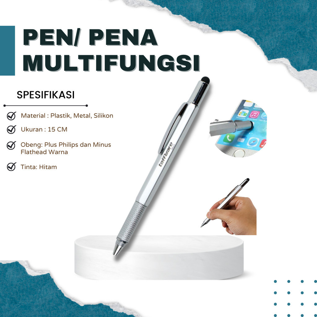 Pen Multifungsi Pena Pensil Penggaris Ukur Meteran Garisan Sketmat Pulpen Jangka Sorong Vernier Cali