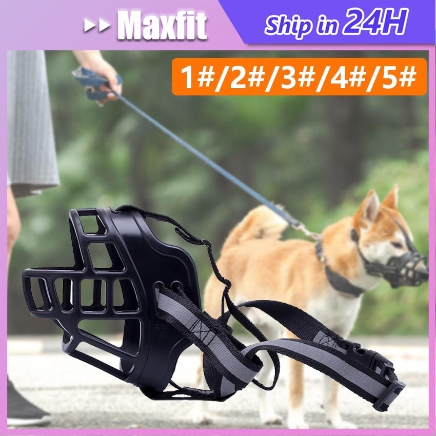 Muzzle Penutup Mulut Anjing Anti Gigit Brangus Brongsong