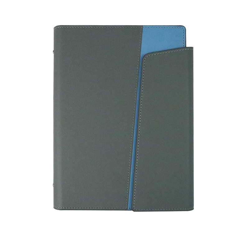 

Perencana Magnetizer Notebook Cetak Kustom 6 Cincin dengan Tempat Pena Buku Harian Stasioner