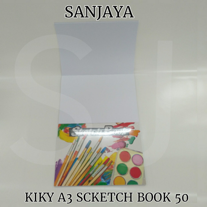 

(HASANS HOME)Kiky Sketch Book A3 50 Lembar / Kiky Buku Sketsa / Buku Gambar / Kiky A3 Scketch Book 50