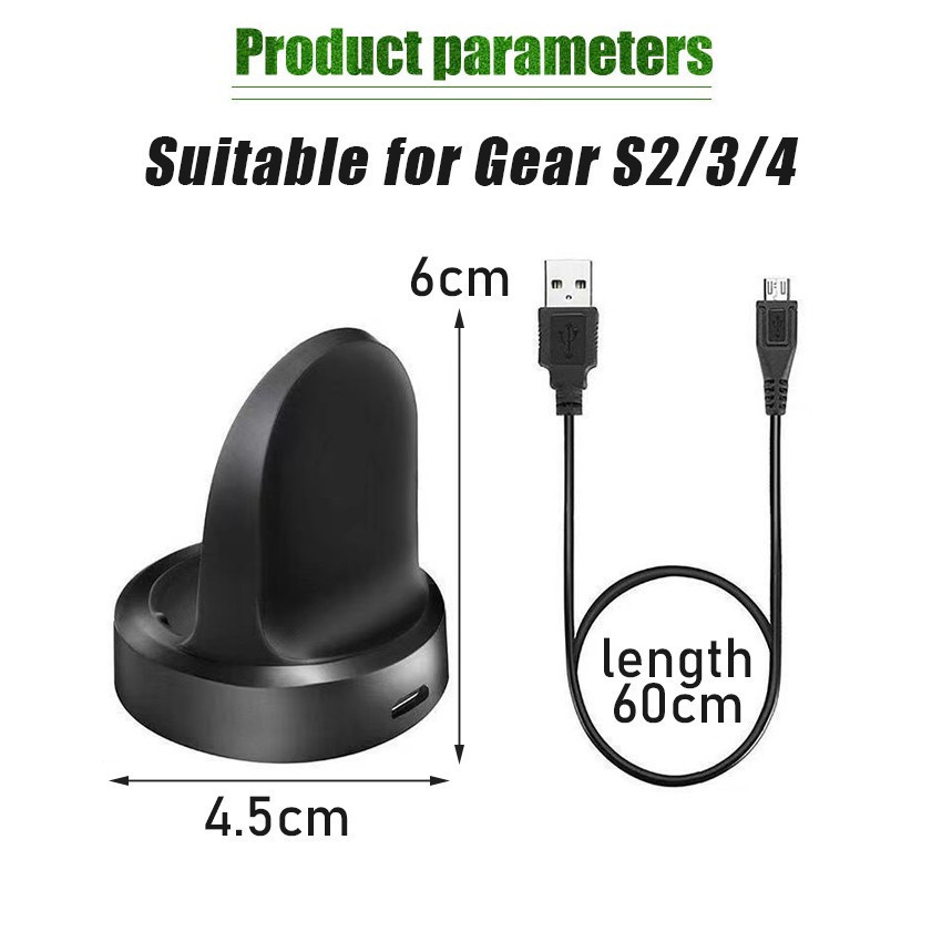 Wireless Charger Dock Samsung Galaxy Gear S2/S3/S4 Wireless Charger Samsung Galaxy Watch Smart Watch