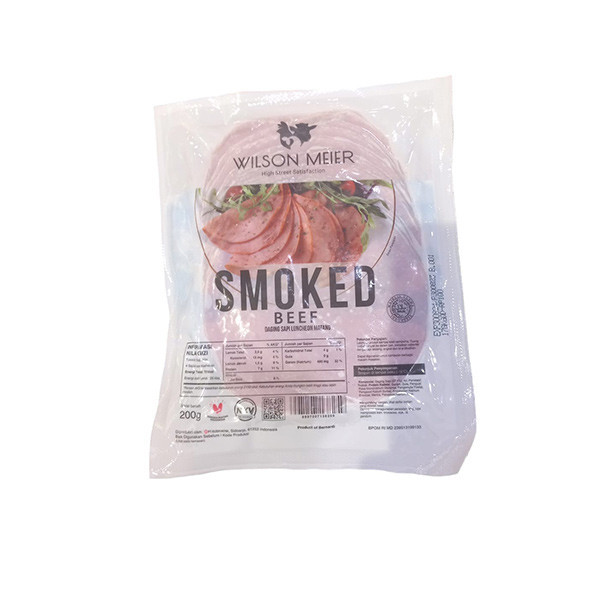 

WILSON MEIER SMOKED BEEF 200 GR