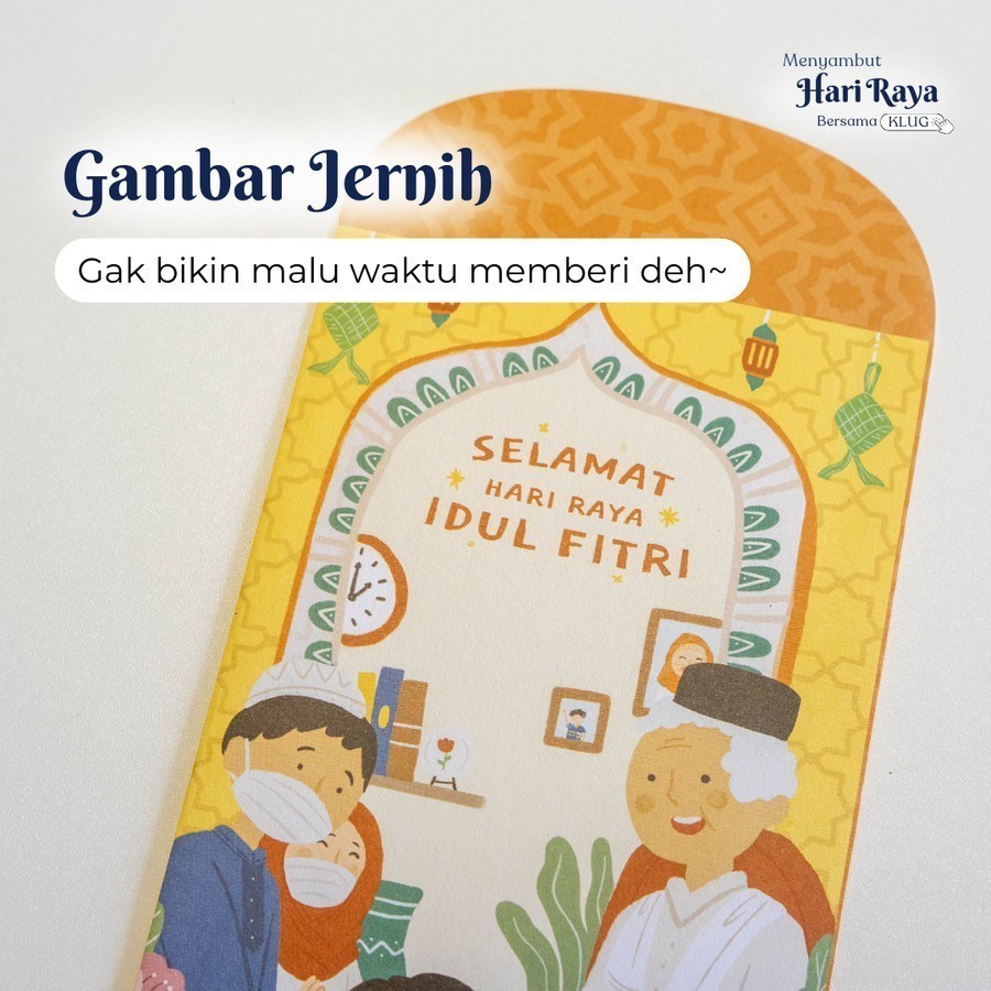 

KLUG ANGPAO LEBARAN 5500 BESAR PANJANG - AMPLOP IDUL FITRI BESAR