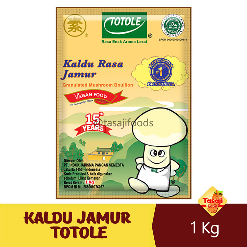 

TOTOLE 1kg Kaldu Rasa Jamur / Mushroom Bouillon