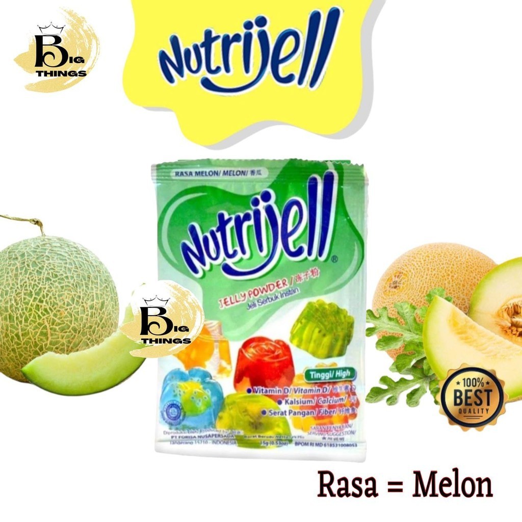 

NUTRIJEL EKONOMIS 10gr RASA MELON