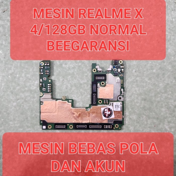 MESIN REALME X NORMAL mesin realme x 4/128gb normal mesin realme x