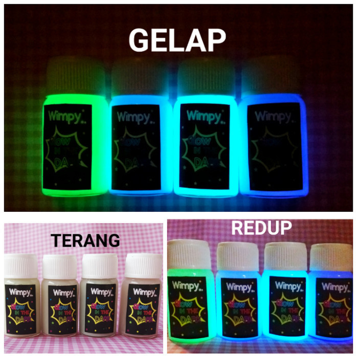 

cat glow in the dark paint 10ml cat fosfor varnish gloss bubuk fosfor - Tosca