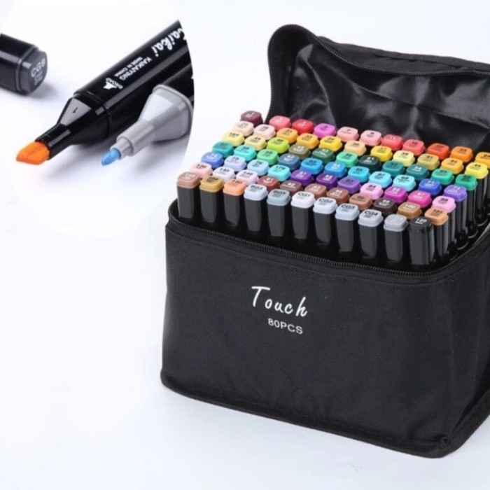 

ST Spidol Warna Ujung Ganda 36 Pcs Color Water Based Double Tip Marker