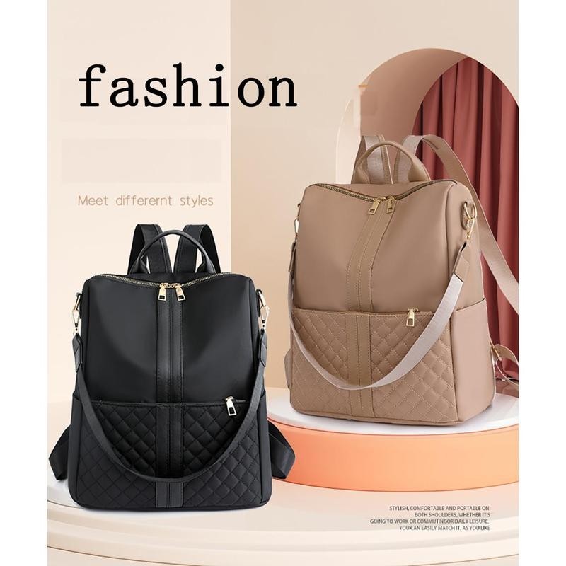Ransel Shoulderbag Dorothy | Tas Ransel  & Bahu Wanita Terbaru Bordir Waterproof Warna Hitam Cream P