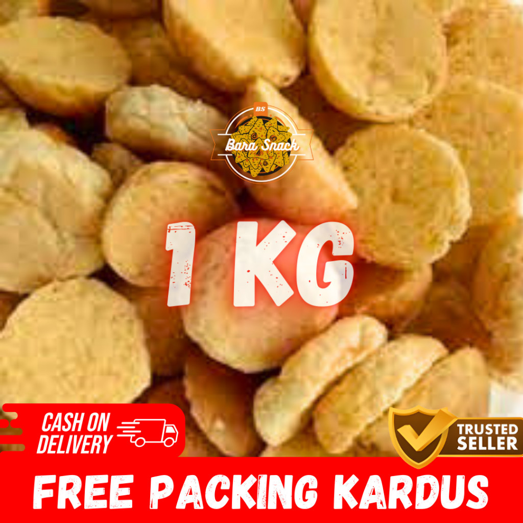 

[ 1KG ] Roti Bagelen Bulat Kering / Bagelan Premium Cap Nikmat Magelang / Snack Kiloan Murah -K