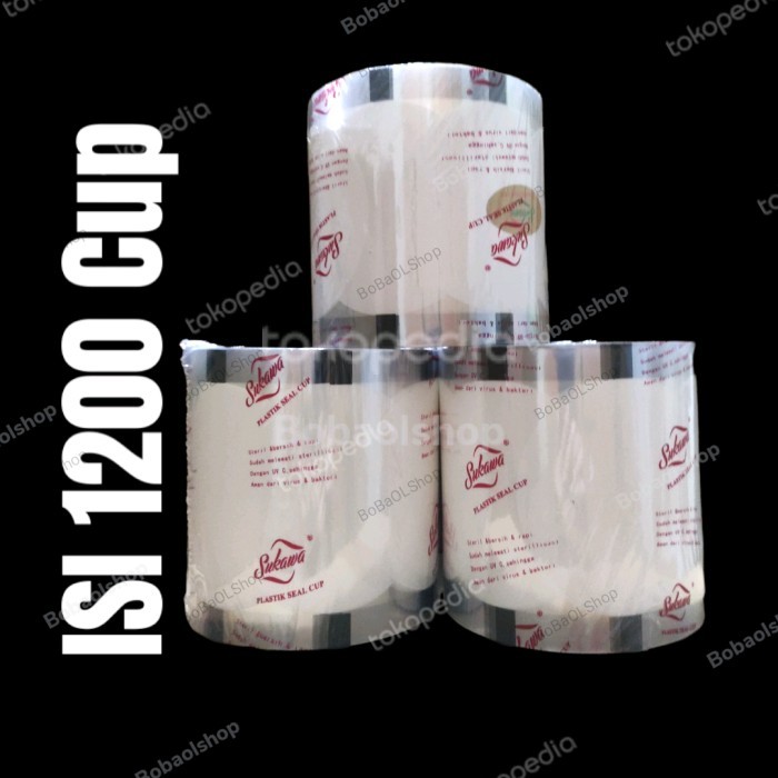 ROUX Plastik Seal Cup Sealer Blok Putih