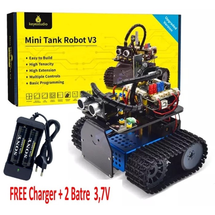 Education STEAM DIY Robot Car Arduino Kit