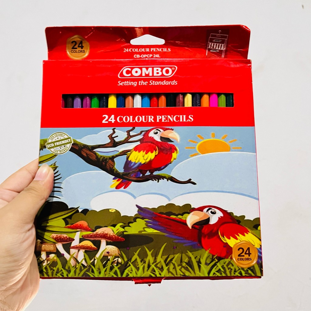 

Pensil Warna 24 Warna / Colour Pencil 24 Colors / Pensil Mewarnai Combo