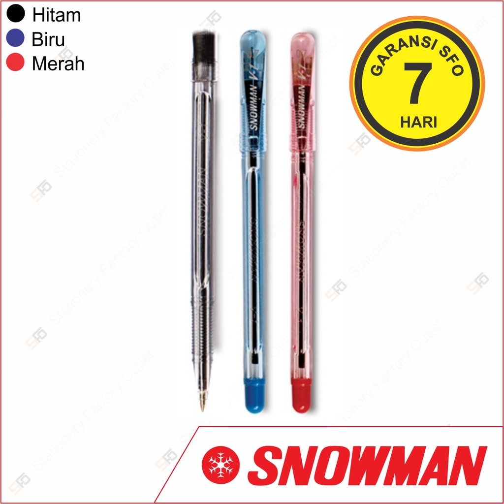 

Pen Snowman V1 0.7mm - Codeline Stationery