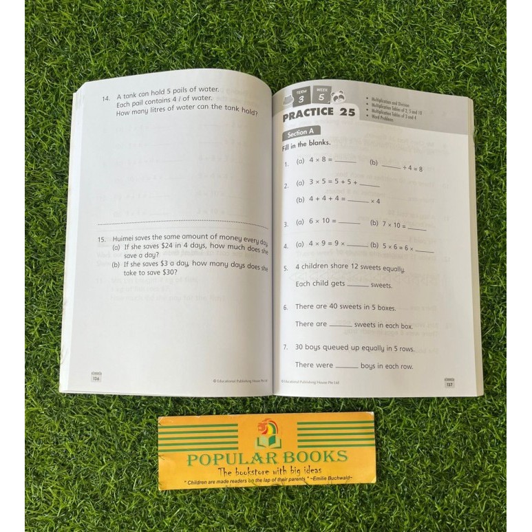 

Maths Weekly Revision 4th Edition Series - Primary 1