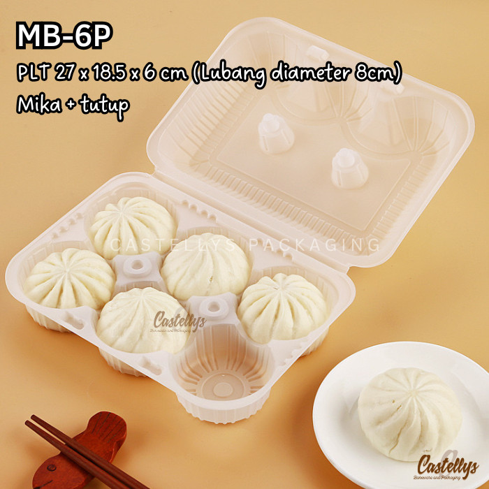 

MB-6P Mika Sekat + Tutup untuk Bakpao Mantau Dumpling Dimsum