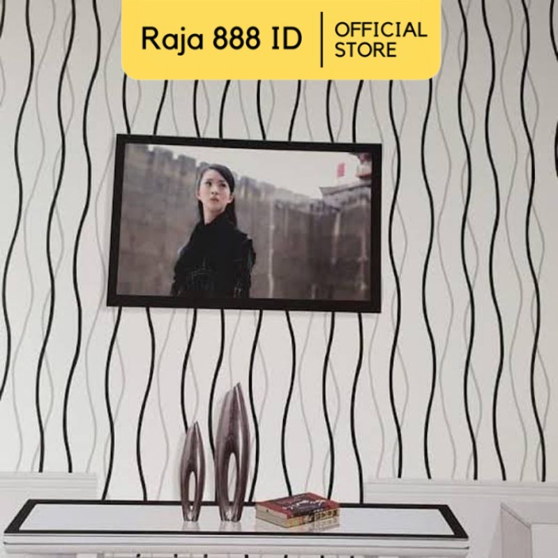 RAJA888 Wallpaper Hotel Premium Modern Classic Timbul Rona Kangbang  Polychrome