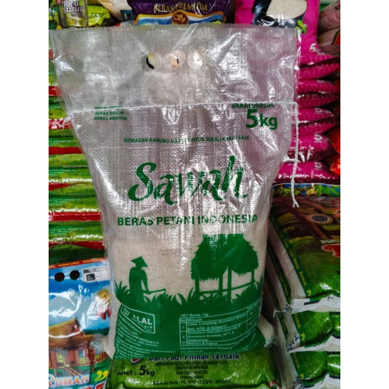 

Beras Sawah Beras Petani 5kg