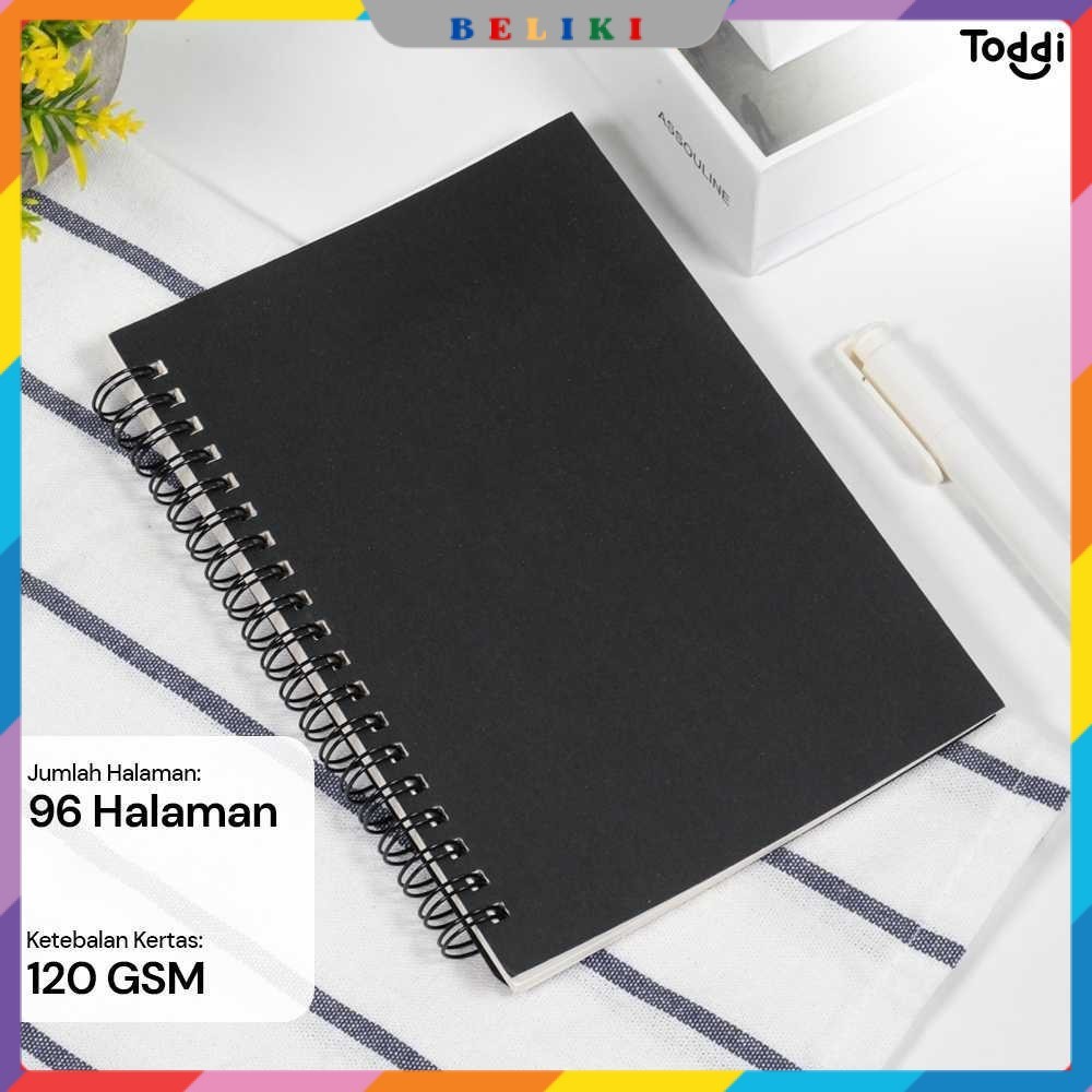 

Toddi Buku Jurnal Softcover Notebook Diary 120GSM 96 Halaman Blank - BQ-N14