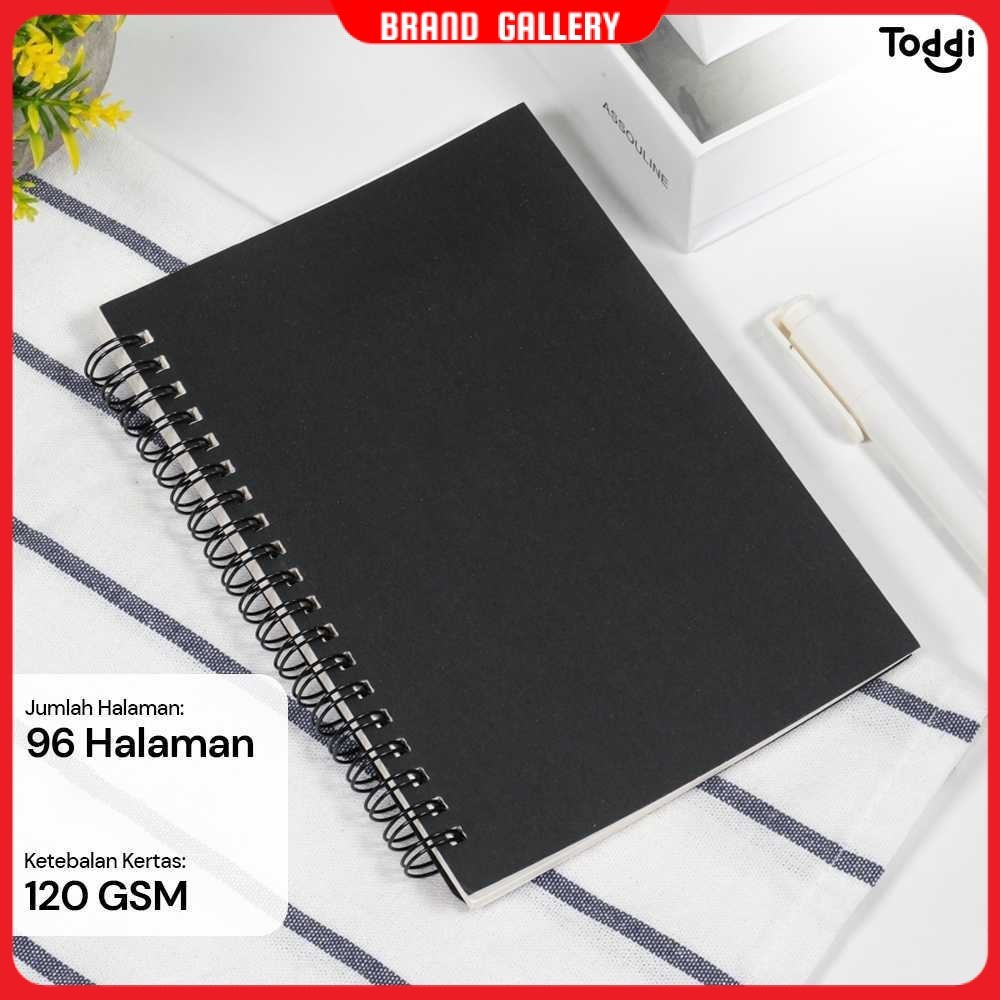 

Toddi Buku Jurnal Softcover Notebook Diary 120GSM 96 Halaman Blank - BQ-N14