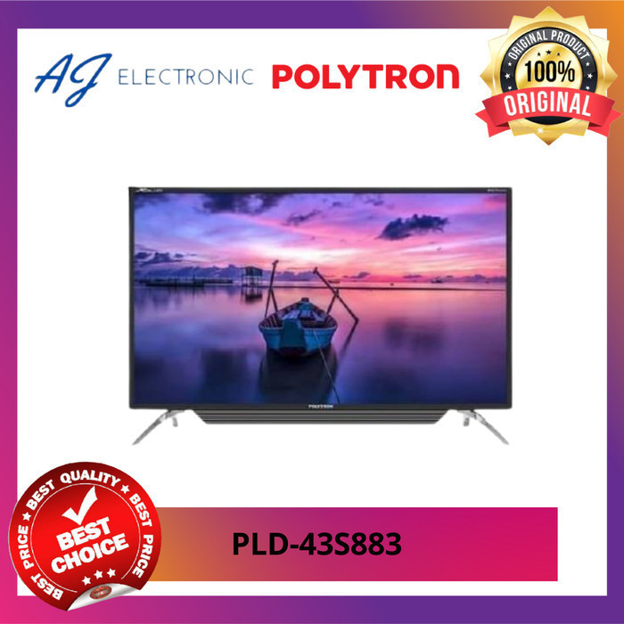 LED TV POLYTRON PLD-43S883 / PLD43S883 , FULL HD DVB-T2 DIGITAL LED TV