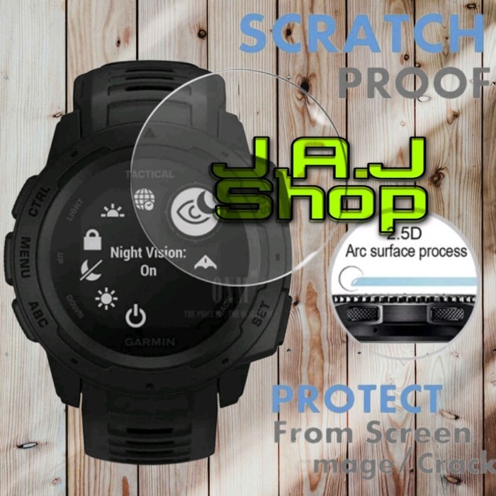 [[govava_id]] TEMPERED GLASS ANTI GORES KACA GARMIN INSTINCT TACTICAL WATCH SCREEN