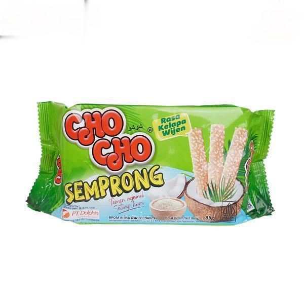 

Cho Cho Semprong 85gr - biskuit - kelapa - wijen- Kue Semprong- Kue Sapik Wijen